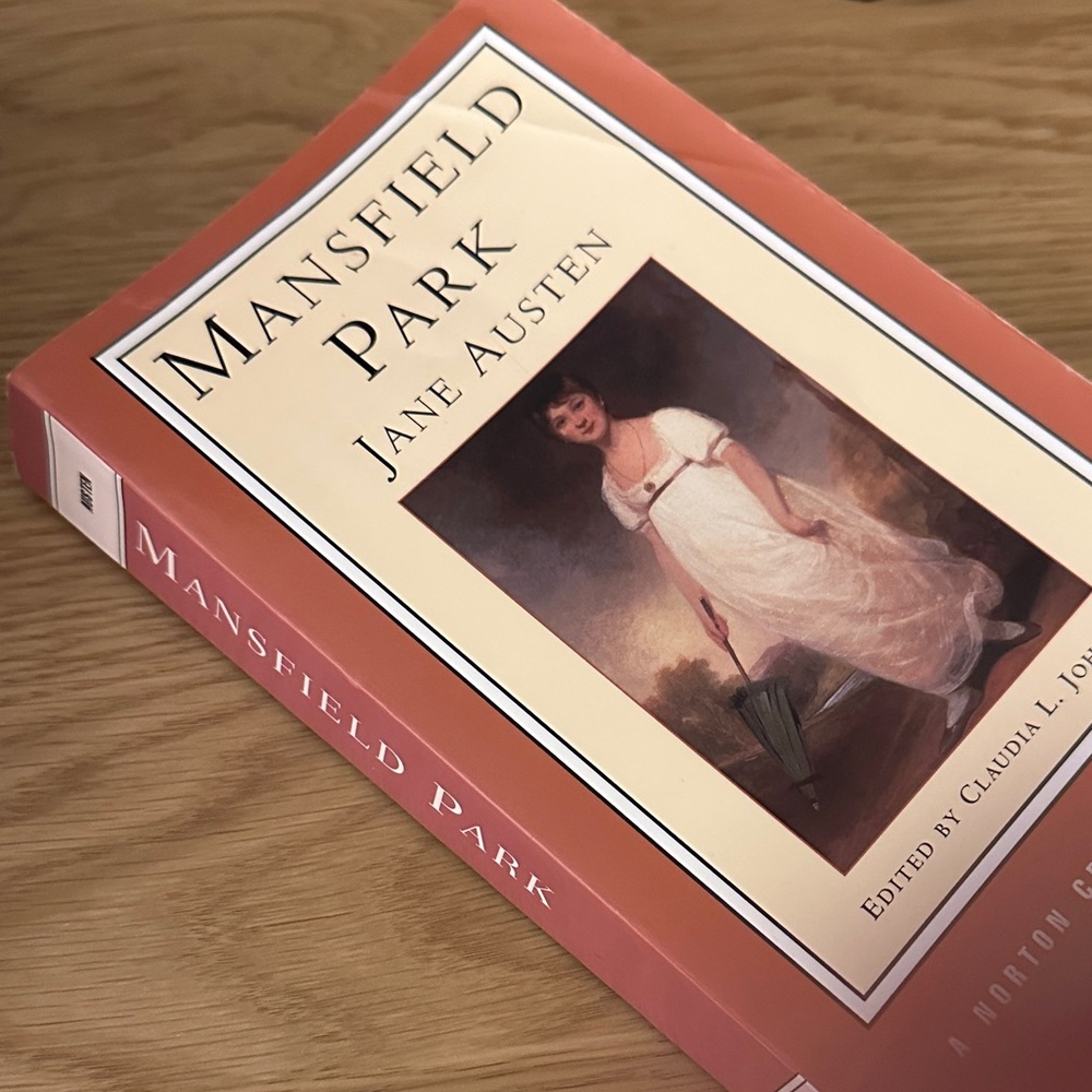 Mansfield Park by Jane Austen Book